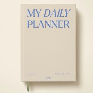 NWT - Papier Wonder Undated Daily Planner - Beige